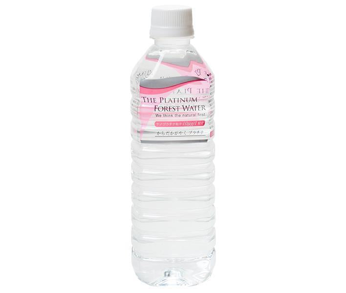 Okunagara River Meisui Platinum Forest Water Bouteille en plastique de 500 ml x 24 pièces 