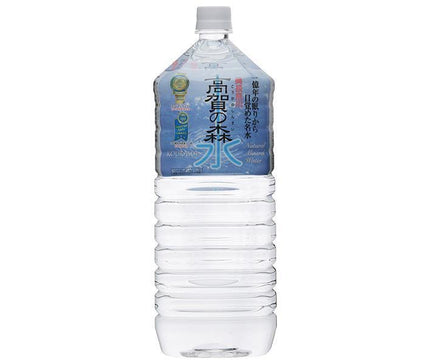 [Out of stock] Oku-Nagara River famous water, Takaga no Mori water, 2L plastic bottle x 6 bottles