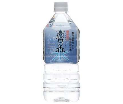 Oku-Nagara River Famous Water, Takaga Forest Water, 1L PET Bottle x 12 Bottles 