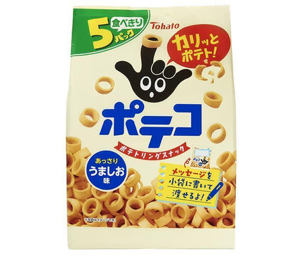 東ハト ポテコ うましお味 5P 110g×12袋入【日本出荷】