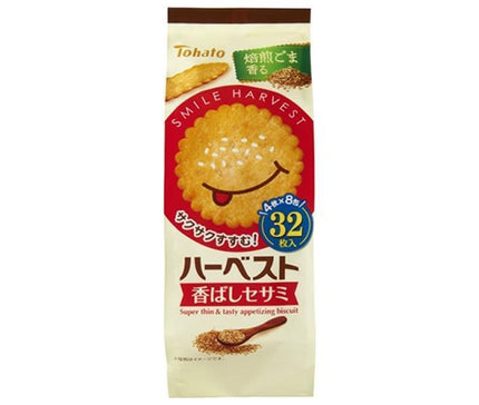 Tohato Harvest Fragrant Sesame, 8 packets x 12 bags 