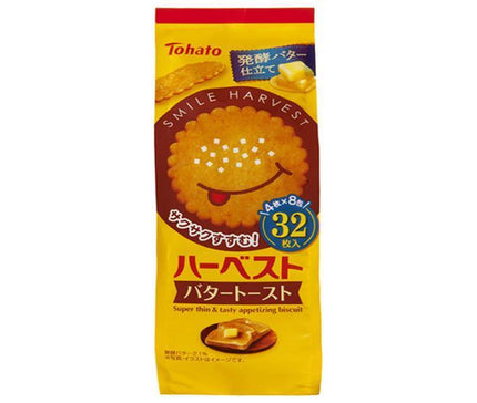 Tohato Harvest Butter Toast 8 x 12 sachets 