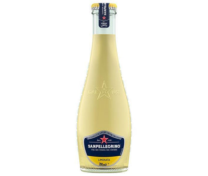 日仏貿易 サンペレグリノ イタリアンスパークリングドリンク リモナータ(レモン) 200ml瓶×24本入