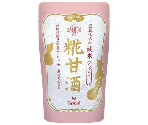 Fukumitsuya Brewery-Prepared Pure Rice Koji Amazake 150g Pouch x 20 Bags 