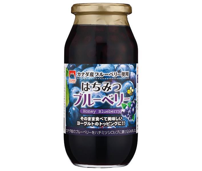 加藤美蜂園 はちみつブルーベリー 650g瓶×6本入【日本出荷】