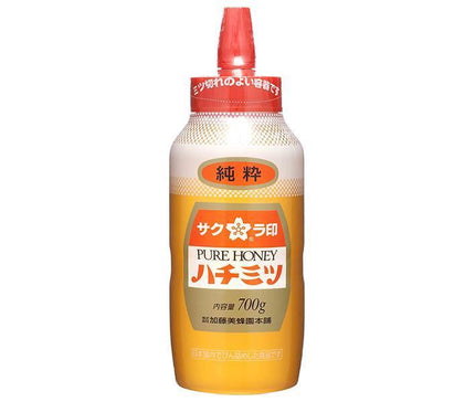 Kato Bee Garden Sakura Brand Pure Honey 700g x 12 bottles 