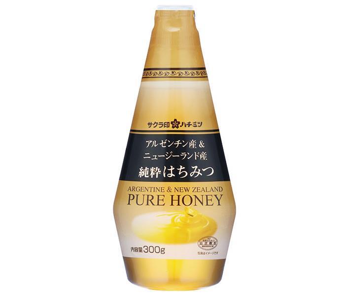 Kato Bee Garden Sakura Brand Pure Honey from Argentina and New Zealand 300g x 12 bottles 