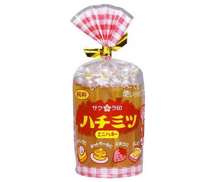 Kato Bee Garden Sakura Brand Pure Honey (Mini Honey) 15g x 10 bottles x 12 bags 