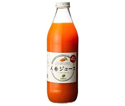 イー 有機生活 有機生活の人参ジュース 350ml瓶×12本入【日本出荷】