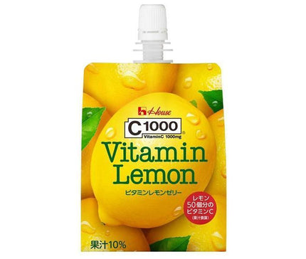 House Wellness C1000 Gelée Vitaminée Citron Sachet 180g x 24 pièces 