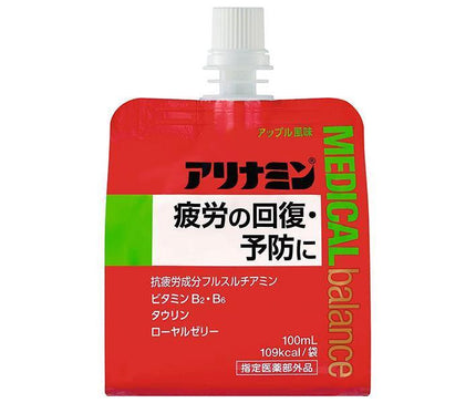 アリナミン製薬 アリナミン メディカルバランス アップル風味 100mlパウチ×36本入