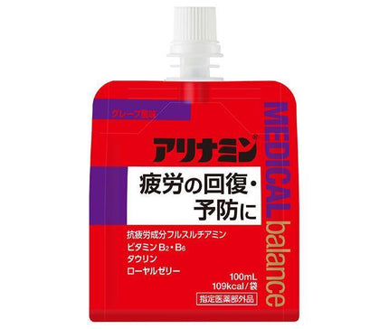 アリナミン製薬 アリナミン メディカルバランス グレープ風味 100mlパウチ×36本入