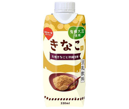 [11/25~ 10% OFF all products!!] Sujata Kinako Soy Milk Drink (Prisma Container) 330ml Paper Pack x 12 Bottles