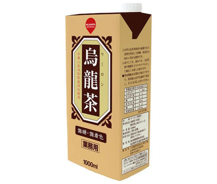 スジャータ 業務用 烏龍茶 1000ml紙パック×6本入