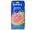 [11/25~ 10% OFF all products!!] HARUNA CHABAA 100% mixed juice guava 180ml paper pack x 36 bottles