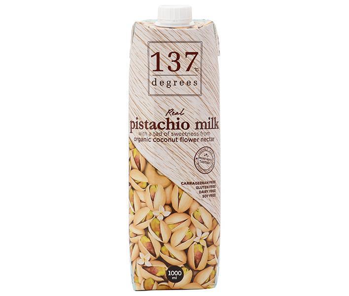 [11/25~ 10% OFF all products!!] HARUNA 137 Degrees Pistachio Milk 1000ml paper pack x 12 bottles