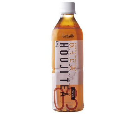 HARUNA Le Cafe Houjicha 500ml PET bottle x 24 bottles 