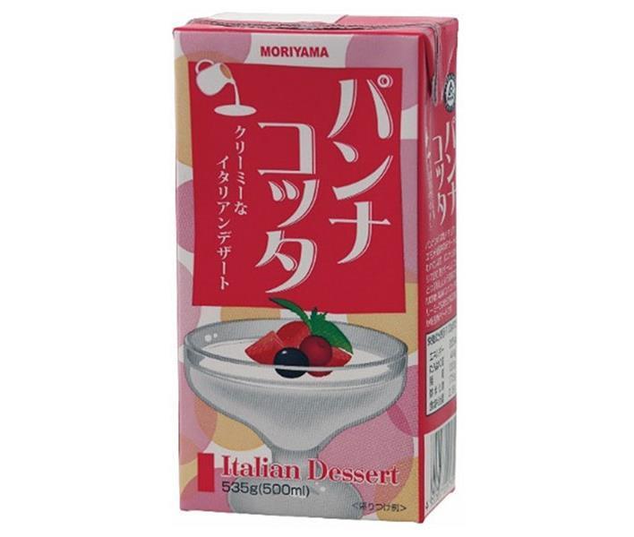 [11/25~ 10% off all products!!] Moriyama Panna Cotta 535g paper pack x 12 pieces