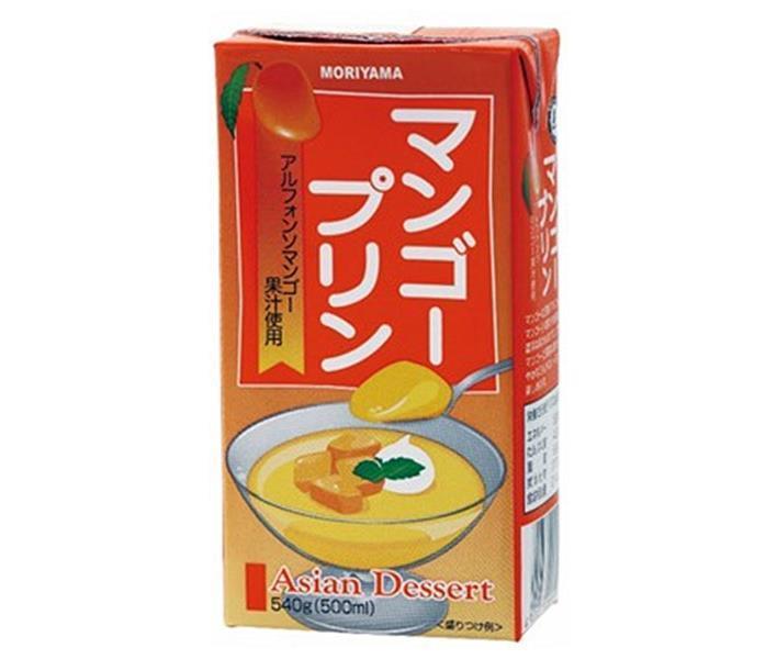 Moriyama Milk Industry MORIYAMA Mango Pudding 540g paquet papier x 12 pièces 