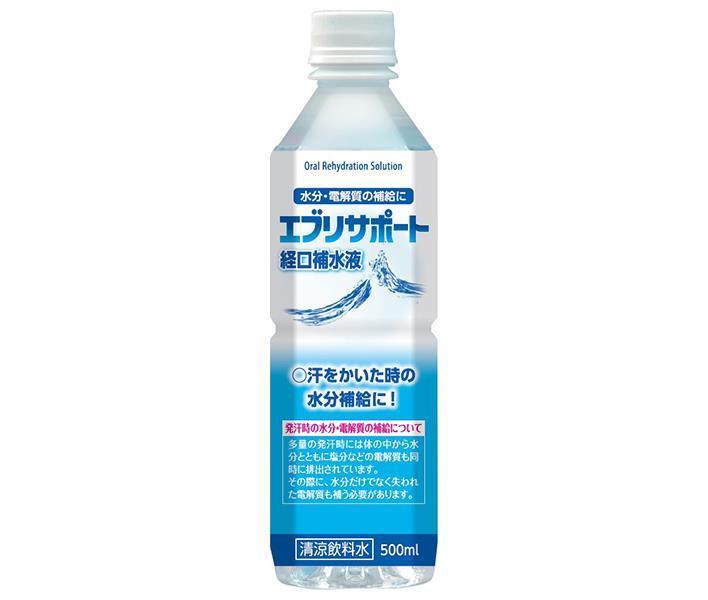 Nihon Yakuh Every Support Solution de réhydratation orale Flacon PET 500 ml x 24 flacons 