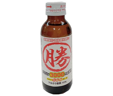 伊丹製薬 マルカツ飲料 赤ラベル 100ml瓶×50本入