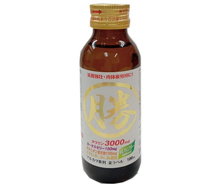 伊丹製薬 マルカツ飲料 金ラベル 100ml瓶×50本入