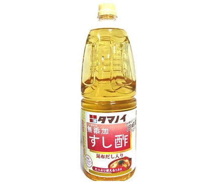 Tamanoi Vinegar Sushi Vinegar with Kombu Stock 1.8L Plastic Bottle x 6 