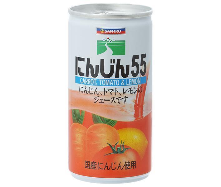 [11/25~ 10% off all products!!] Saniku Foods Carrot 55 No salt added 190g can x 30 cans