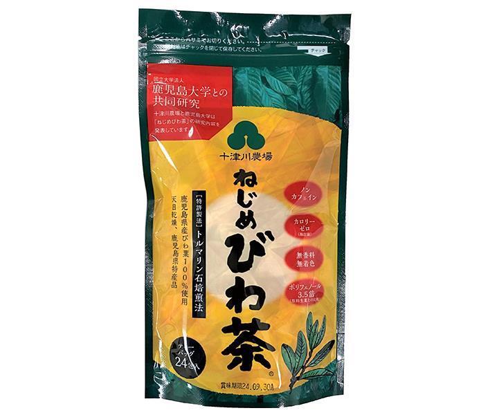 十津川農場 ねじめびわ茶24 (2gティーバッグ 24包入) 24P×2袋入