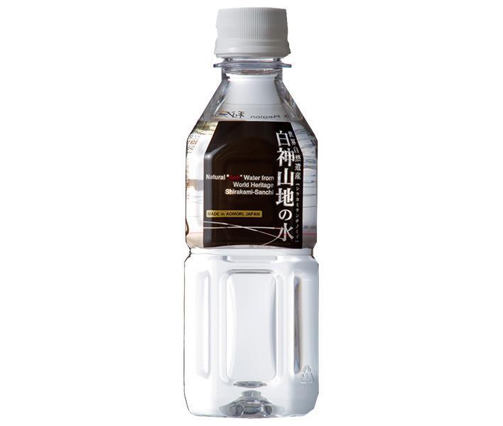 Shirakamiyama Bisuikan Shirakami Mountain Water (Black Label) Bouteille en plastique de 350 ml x 24 pièces 