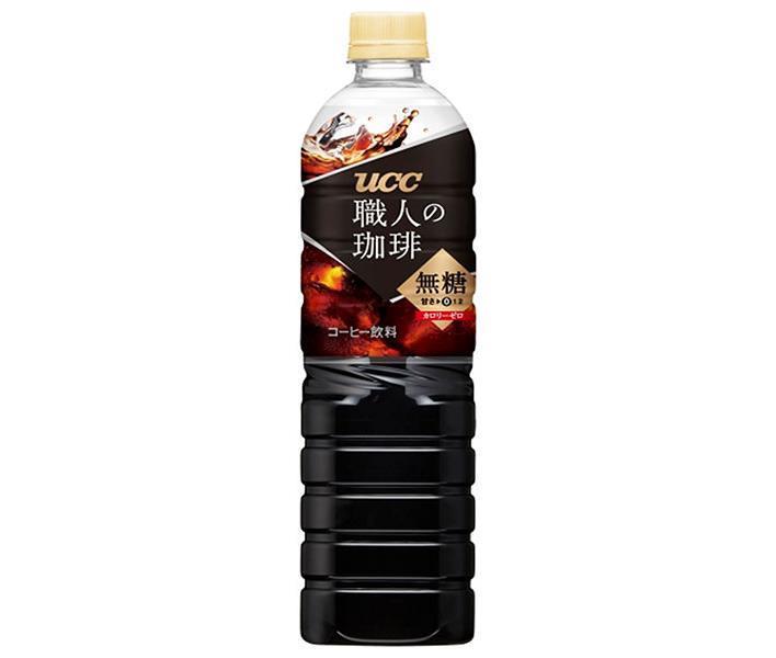 UCC Artisan Coffee Unsweetened 900ml PET Bottle x 12 