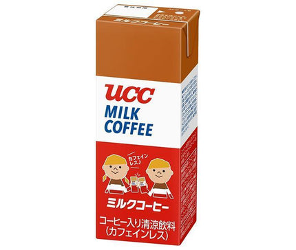 UCC Milk Coffee 200ml Paper Pack x 24 