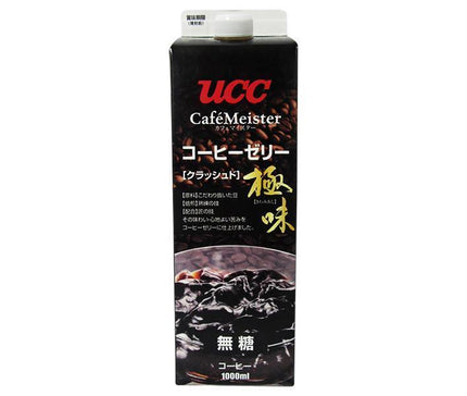 UCC Extremely Crushed Coffee Jelly 1000ml Paper Pack x 12 