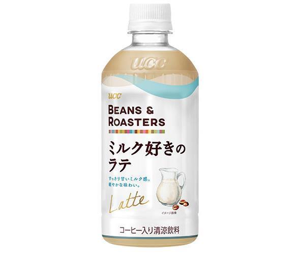 UCC BEANS & ROASTERS Milk Lover's Latte Bouteille PET de 450 ml x 24 bouteilles 