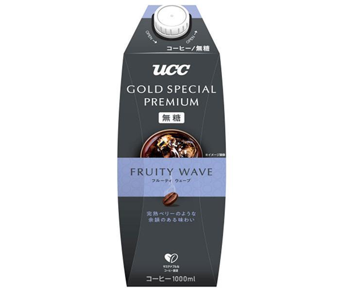 UCC GOLD SPECIAL PREMIUM Fruity Wave Sans Sucre 1000 ml paquet papier x 12 pièces 