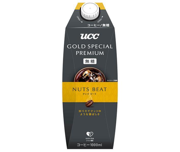 UCC GOLD SPECIAL PREMIUM ナッツビート 無糖 1000ml紙パック×12本入