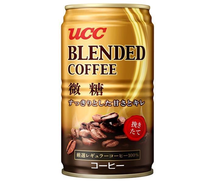 UCC Blended Coffee, Lightly Sweetened, 185g Can x 30 Cans 