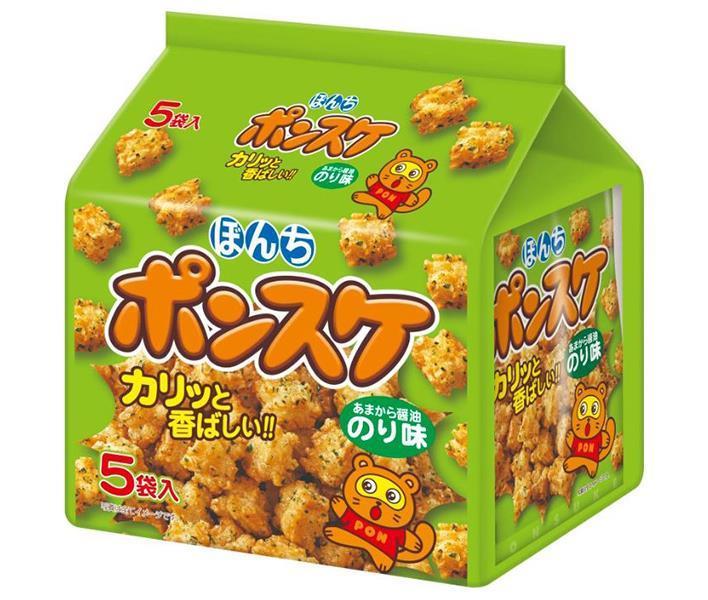 ぼんち ポンスケのり 5P 125g×10袋入【日本出荷】