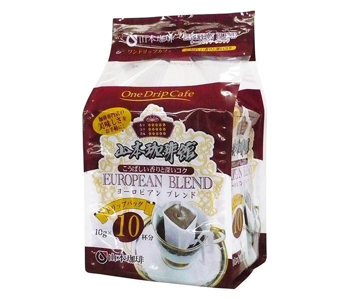 Yamamoto Coffee Yamamoto Coffee House European Blend One Drip Cafe (10g x 10P) x 12 bags 