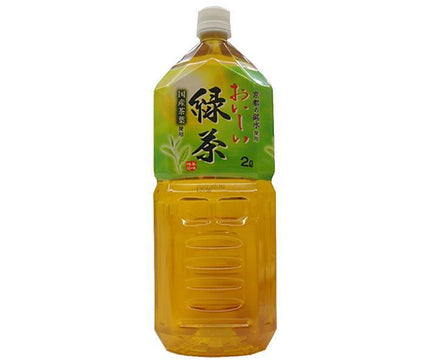 MRI 京都の銘水使用 おいしい緑茶 2Lペットボトル×6本入