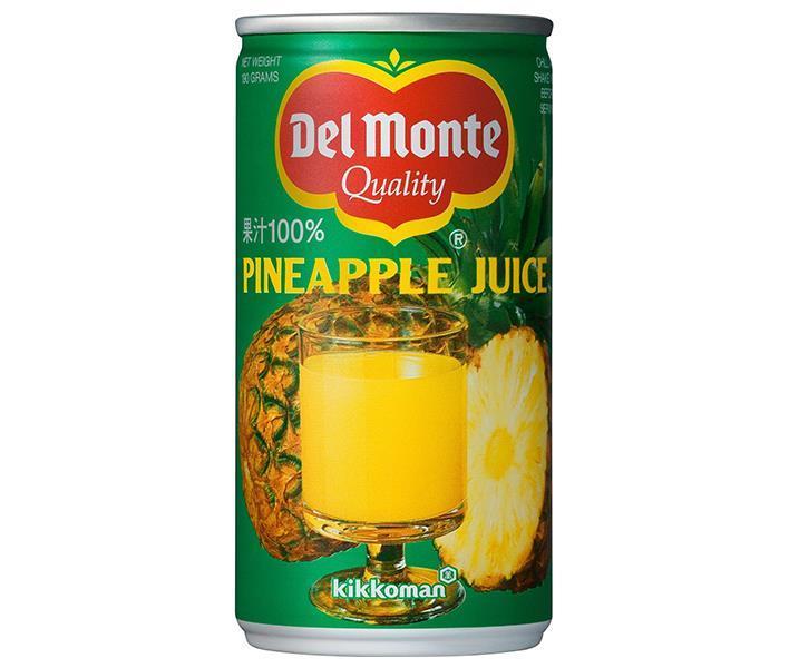 [11/25~ 10% OFF all products!!] Del Monte Pineapple Juice 190g can x 30 cans