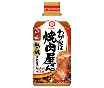 Kikkoman Our House is a Yakiniku Restaurant, Medium Spicy, 400g x 12 pieces 