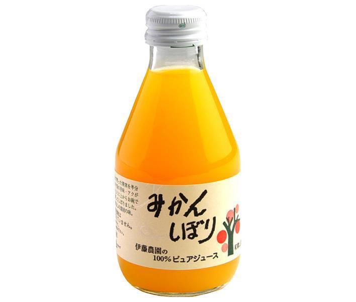 [11/25~ 10% OFF all products!!] Ito Farm 100% Pure Juice Mandarin Orange 180ml Bottle x 30 Bottles