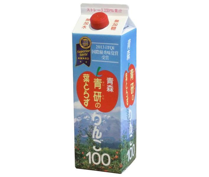 Aoken Unpicked Apple Juice Unpicked Apple 100 1L Paper Pack x 12 Bottles 