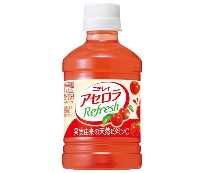 [11/25~ 10% OFF all products!!] Nichirei Foods Acerola Refresh 280ml PET bottle x 24 bottles