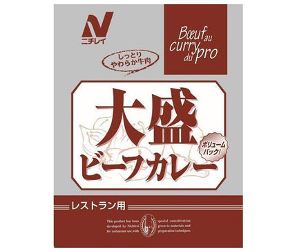 Nichirei Foods Restaurant Utiliser uniquement du gros curry de bœuf 250 g x 30 sachets 