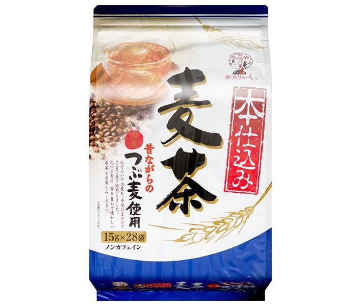 Uji Moritoku Honshikomi Barley Tea 15g x 28 bags x 12 bags 