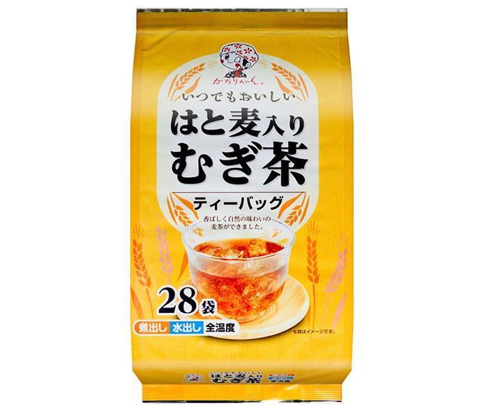 宇治森徳 はと麦入りむぎ茶 10g×28袋×20袋入【日本出荷】