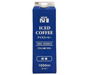 Seijo Ishii Iced Coffee, Lightly Sweetened, 1000ml Paper Pack x 12 