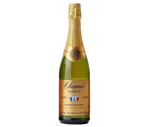 Seijo Ishii Chamei Sparkling White Grape Juice 750ml bottle x 12 bottles 